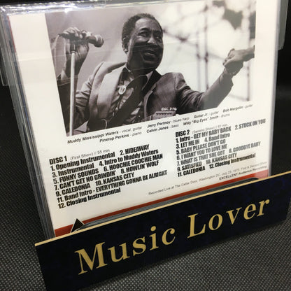 MUDDY WATERS BLUES BAND / LIVE AT THE CELLAR DOOR 1975 (2CDR)