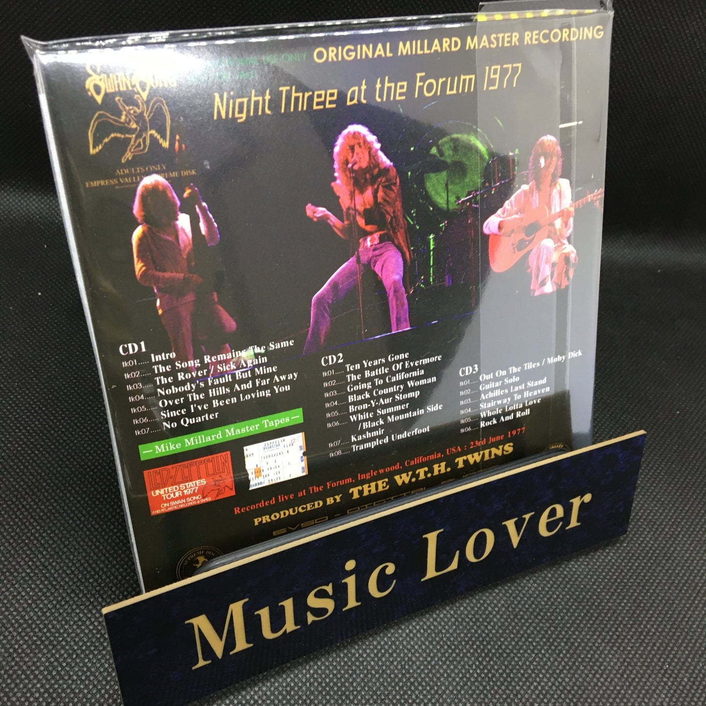 LED ZEPPELIN / BADGE HOLDER NEW VERSION (3CD)