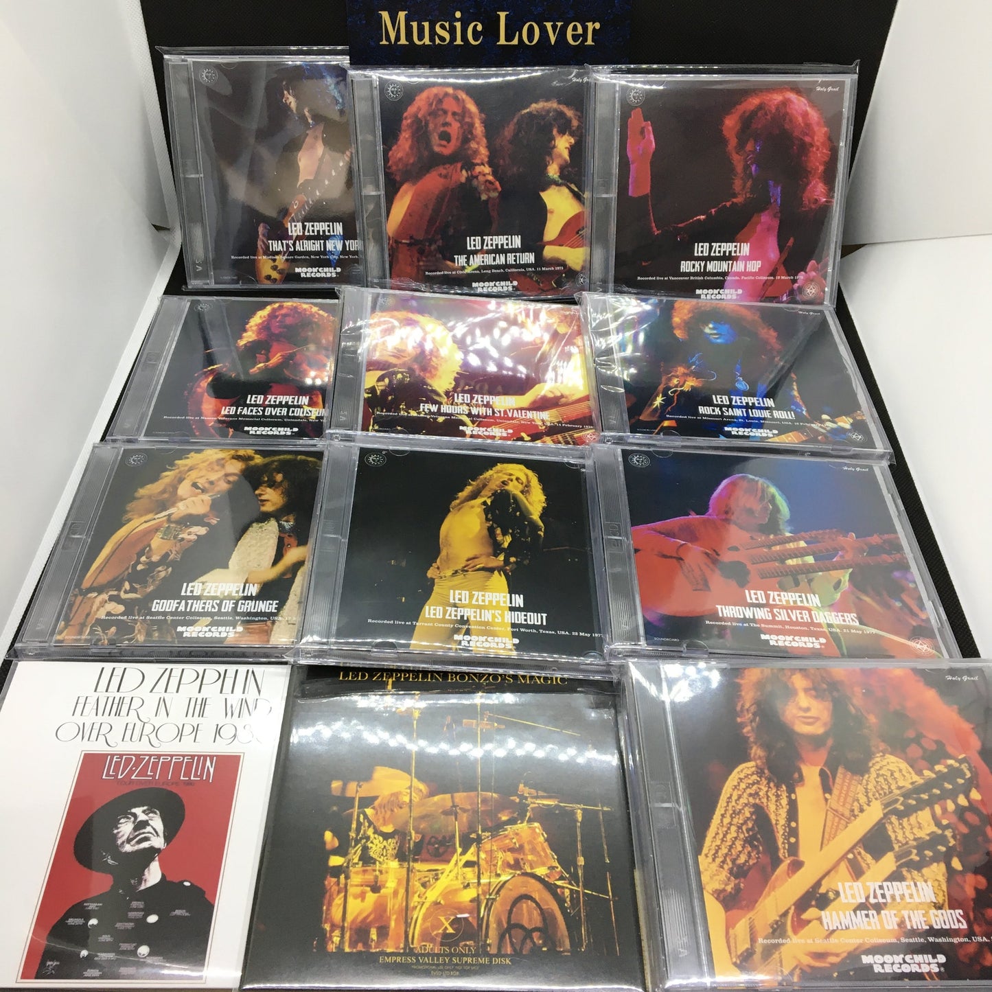 Led Zeppelin / Young Persons Guide 11 Set 31 CD 1975-1977 US Tour Moonchild