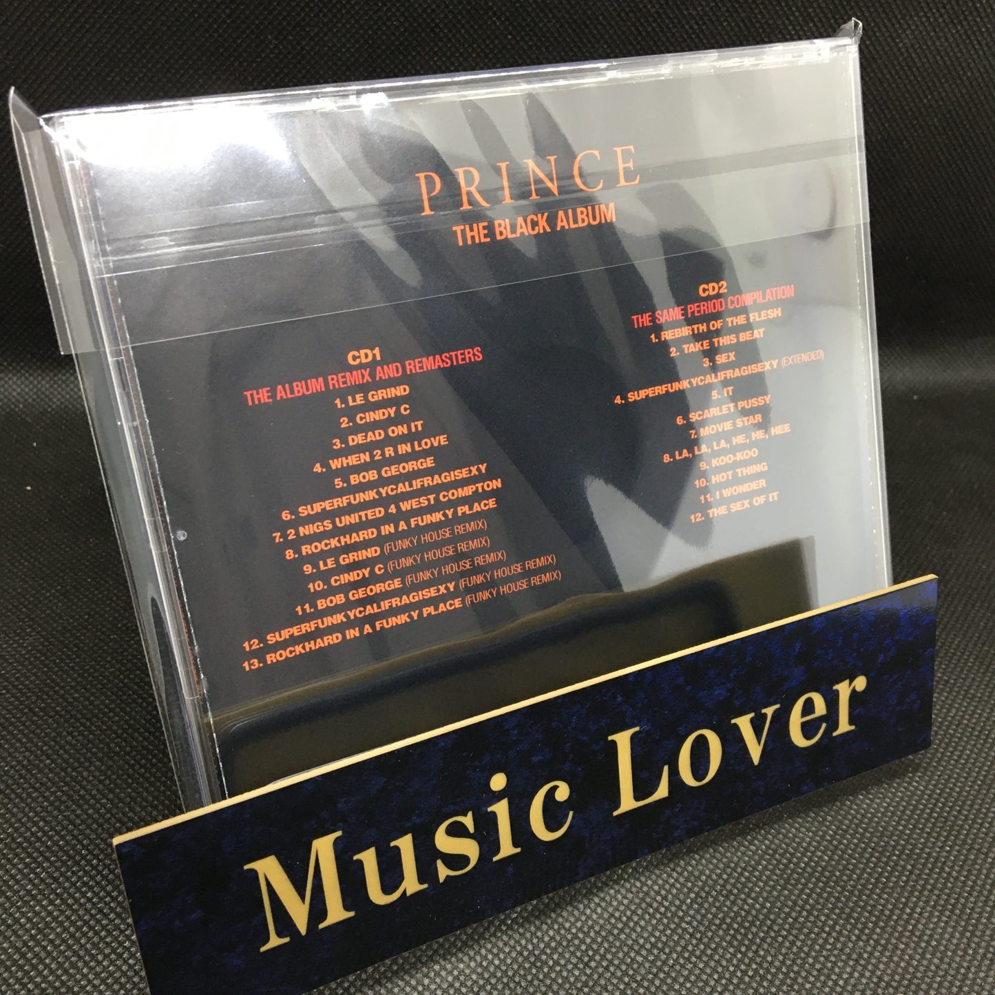 Prince / The Black Album Collector's Edition 2CD Remix And Remasters Expanded Album