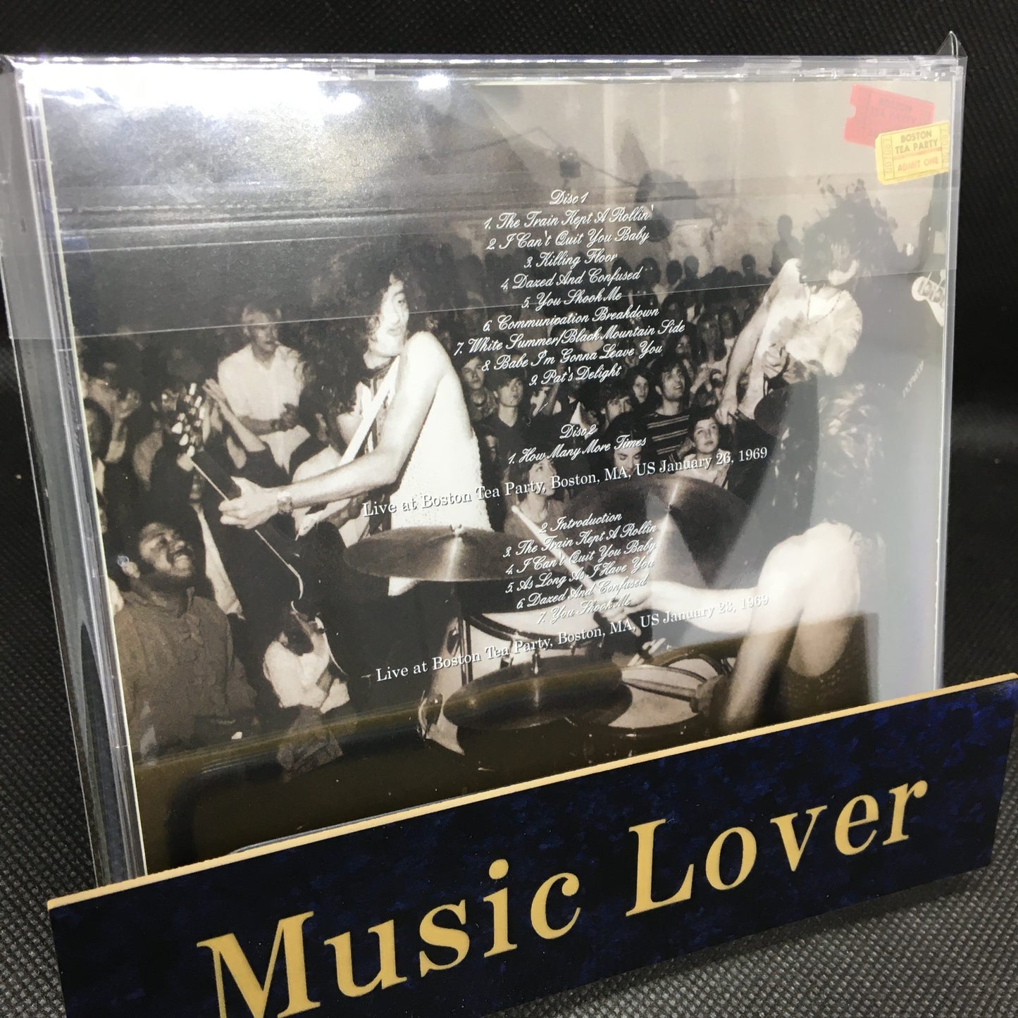 Led Zeppelin A Sudden Attack Boston Revised Edition 1969 2CD