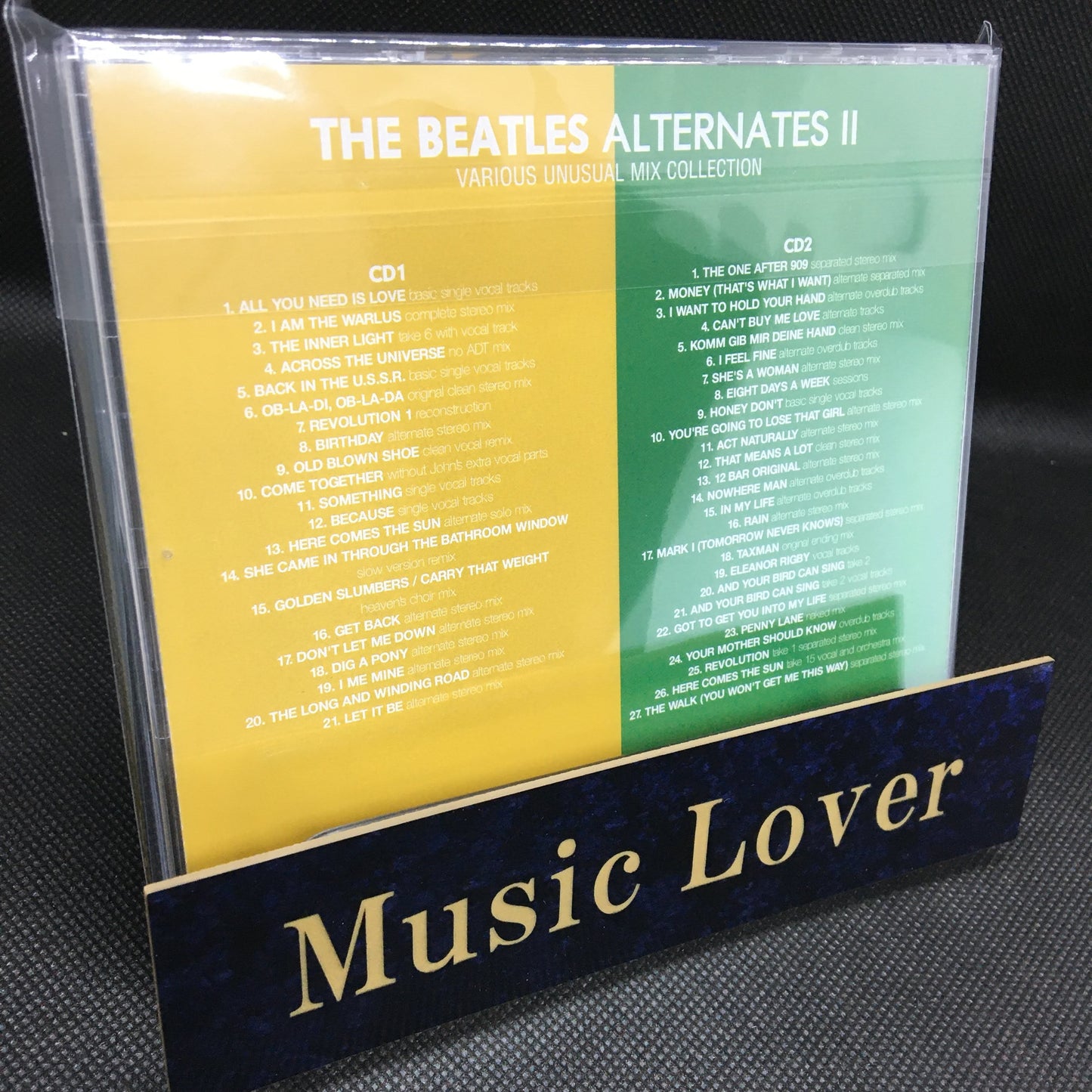 THE BEATLES / ALTERNATES I & II Set 4CD VARIOUS UNUSUAL MIX