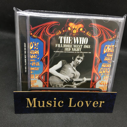 THE WHO / FILLMORE WEST 1968 3RD NIGHT (1CD)