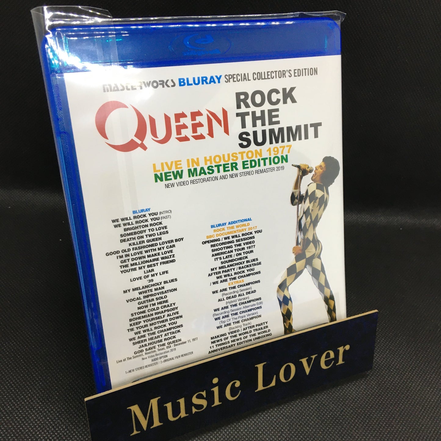 QUEEN / ROCK THE SUMMIT LIVE IN HOUSTON 1977 NEW MASTER  EDITION (1BDR)