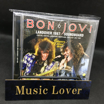 BON JOVI / LANDOVER 1987 SOUNDBOARD (2CD+1DVDR)