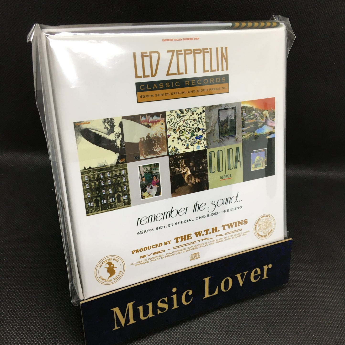 Led Zeppelin / Classic Records 45 RPM One Side Pressing 12CD Box Empress Valley