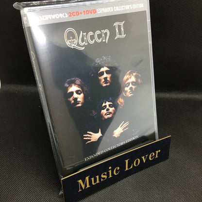 Queen II Expanded Collector's Edition New Remasters 2CD 1DVD Set