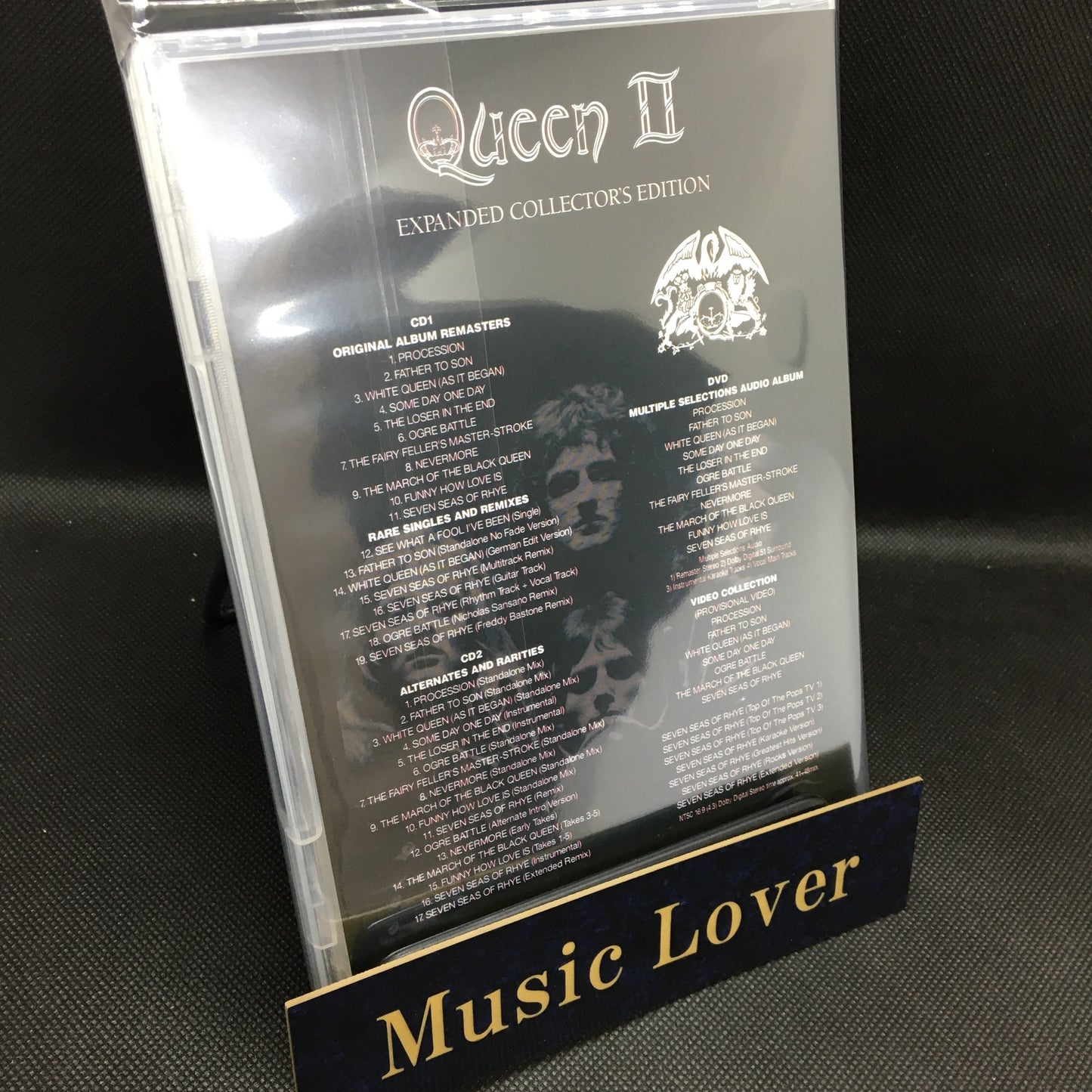 Queen II Expanded Collector's Edition New Remasters 2CD 1DVD Set