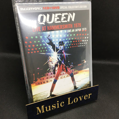 QUEEN / LIVE AT HAMMERSMITH 1979 + JAPAN 1CD 1DVD