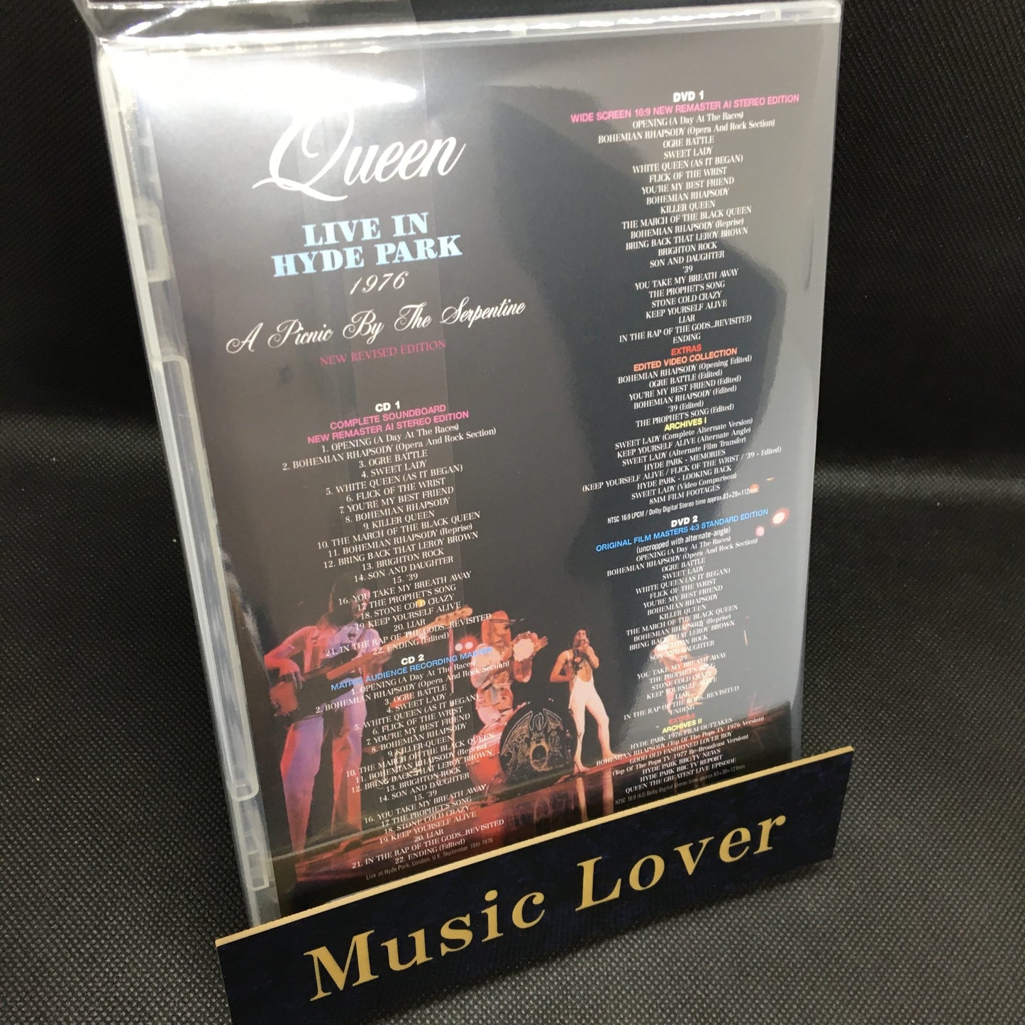 QUEEN / THE LAST LIVE IN JAPAN + HYDE PARK + HAMMERSMITH + ROCK ARGENTINA + SOUTH AMERICA 5 Set 9CD 8DVD