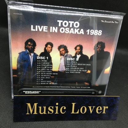 TOTO / LIVE IN OSAKA 1988 (2CD)