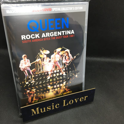 QUEEN / ROCK ARGENTINA SOUTH AMERICA BITES THE DUST TOUR 1981 (2CD+1DVD)