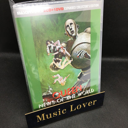 Queen News Of The World Expanded Collector's Edition 2CD 1DVD Set 44 Tracks