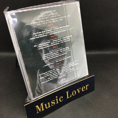 LED ZEPPELIN / FRESH GARBAGE FILLMORE WEST JANUARY 1969 (4CD)