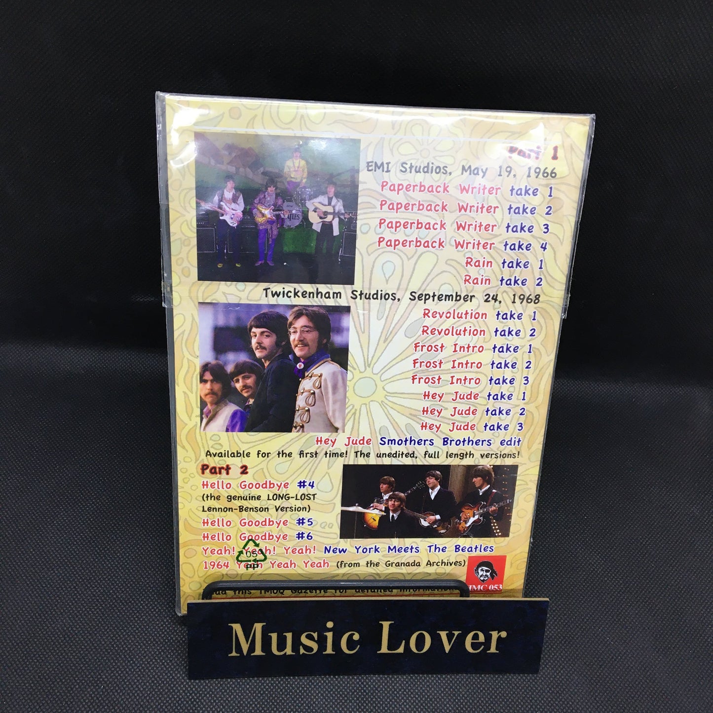 The Beatles / Filling In The Gaps (2DVD) Booklet 20 Tracks TMOQ Gazette HMC