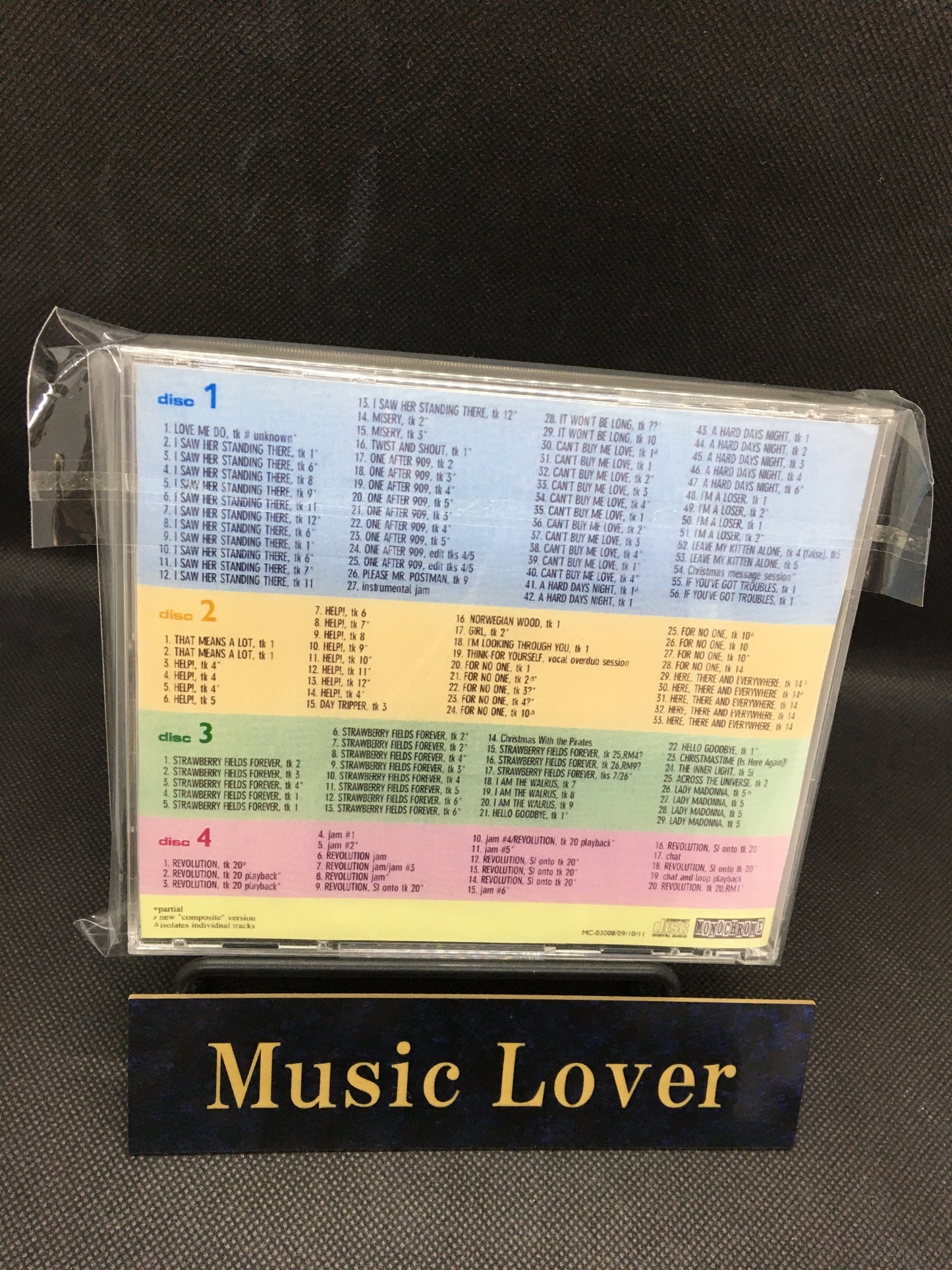 THE BEATLES / PLAYBACK ONE (4CD)