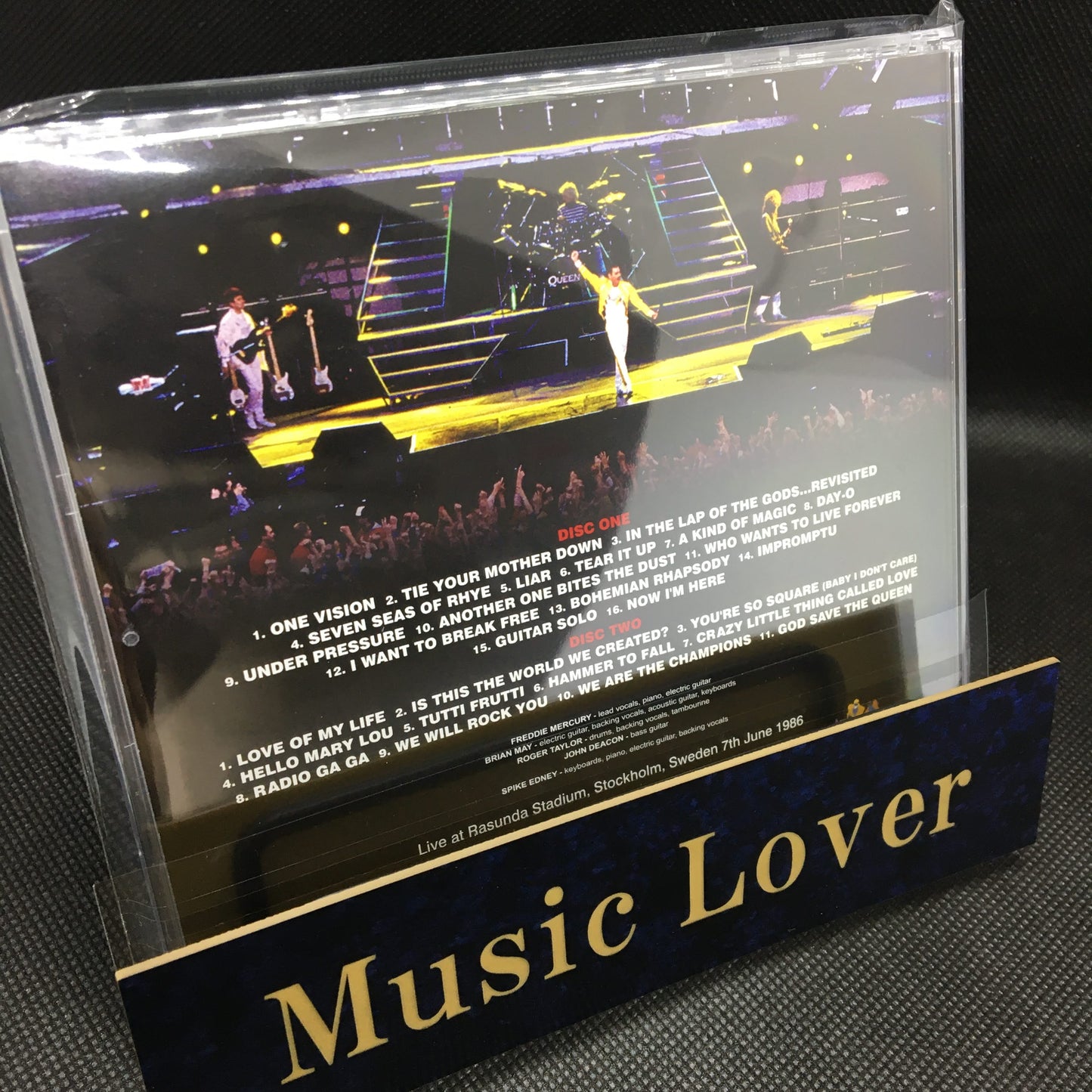 QUEEN / DEFINITIVE STOCKHOLM 1986 (2CD)