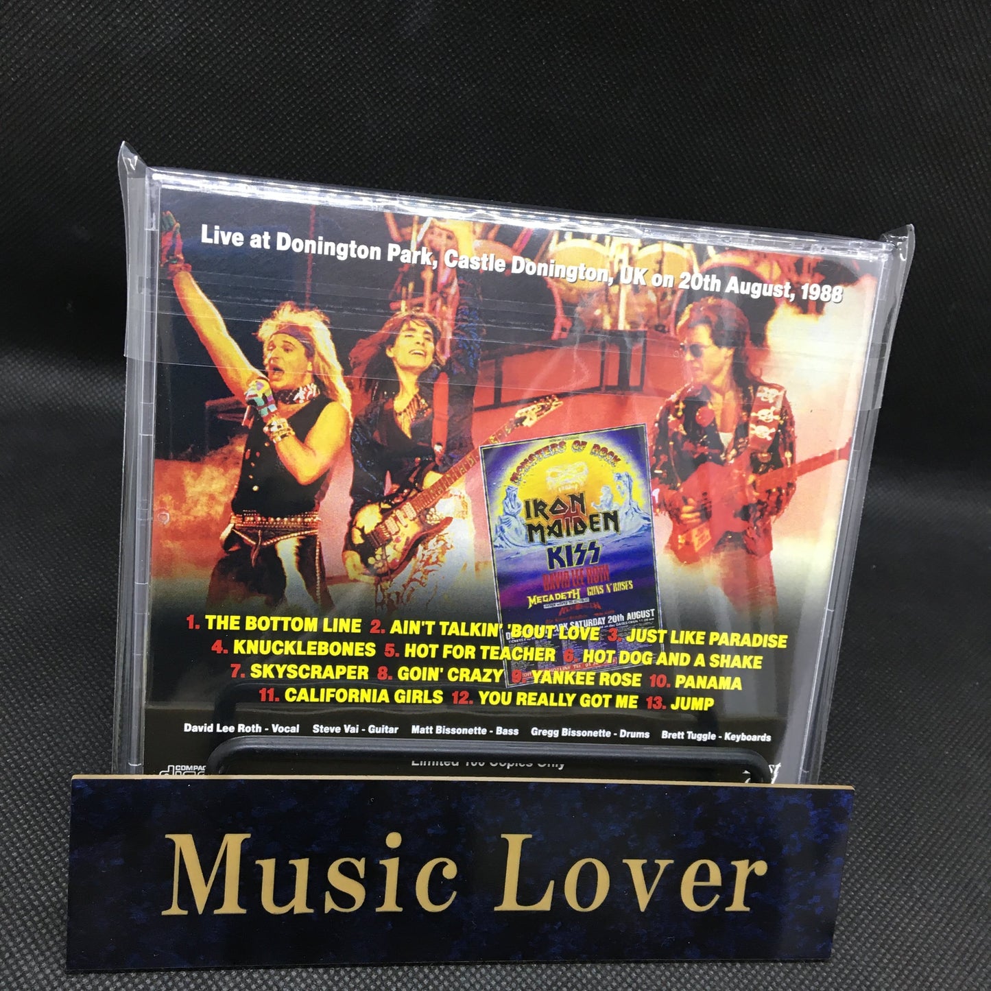DAVID LEE ROTH / MONSTERS OF ROCK 1988 (1CDR)
