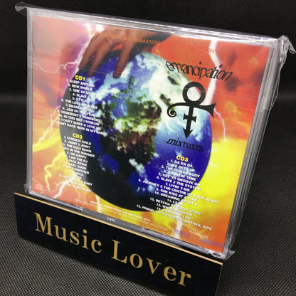 Prince Emancipation Mixtures Alternate Album 3CD Purple Gold Archives Collection