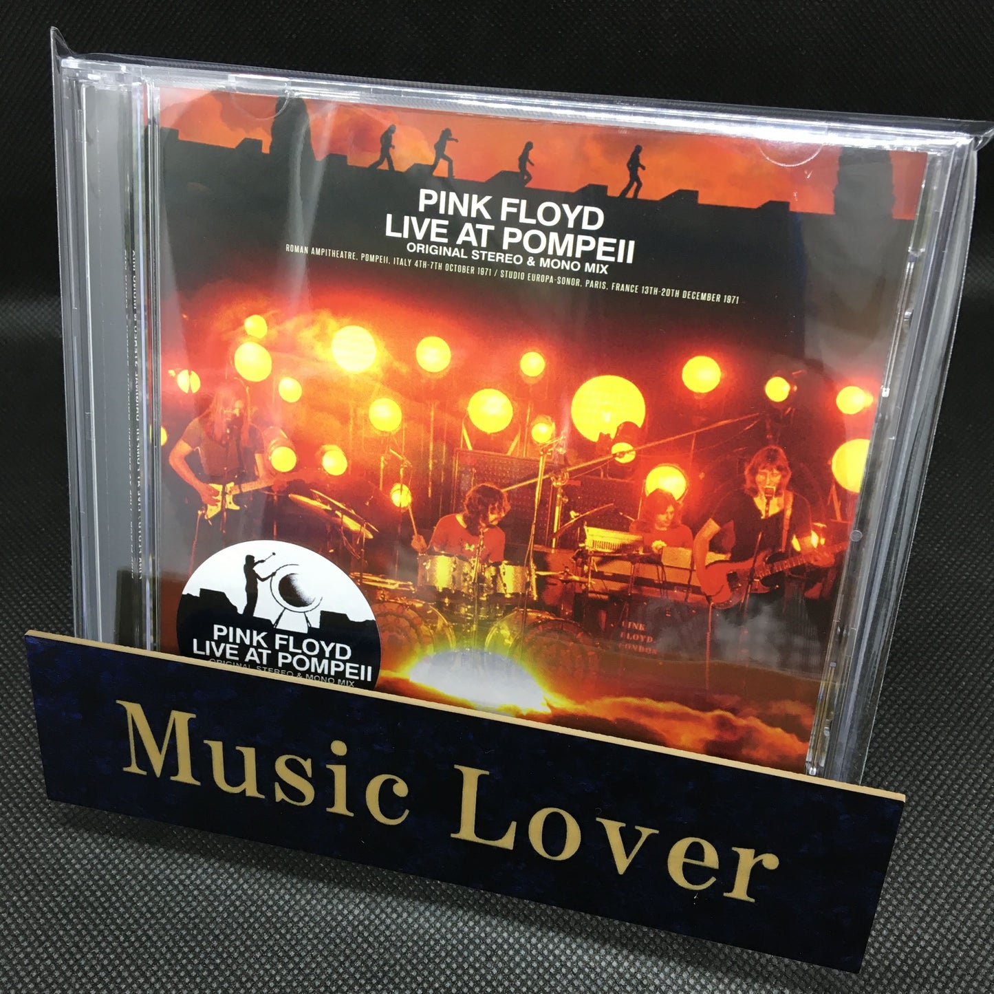 PINK FLOYD / EN VIVO EN POMPEII MEZCLA ORIGINAL ESTÉREO Y MONO (2 CD)