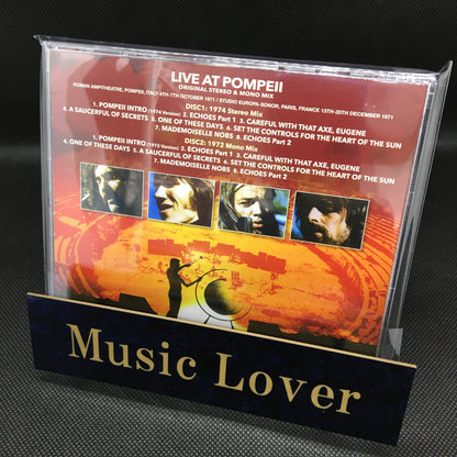 PINK FLOYD / EN VIVO EN POMPEII MEZCLA ORIGINAL ESTÉREO Y MONO (2 CD)