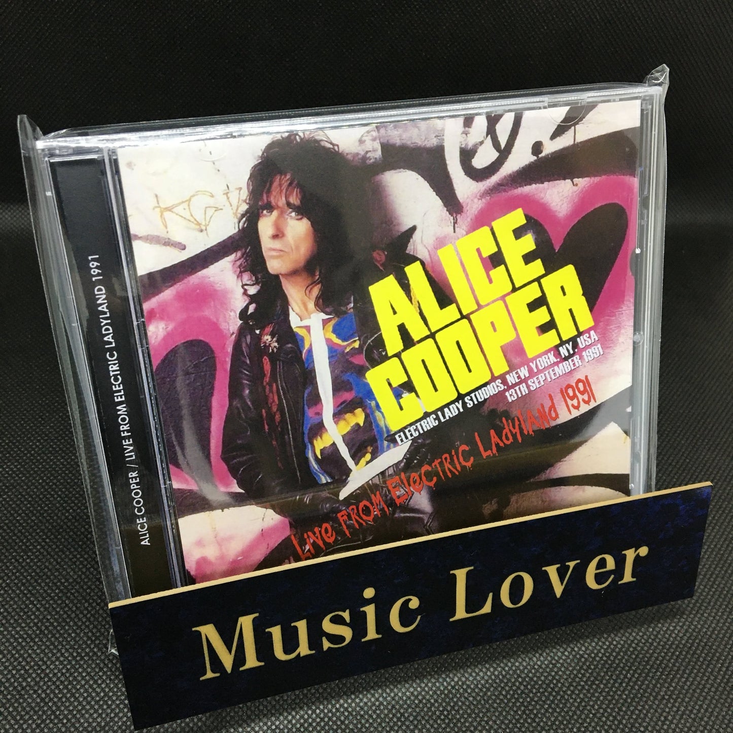 ALICE COOPER / LIVE FROM ELECTRIC LADYLAND 1991 STEREO SOUNDBOARD (1CDR)
