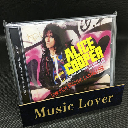 ALICE COOPER / LIVE FROM ELECTRIC LADYLAND 1991 STEREO SOUNDBOARD (1CDR)