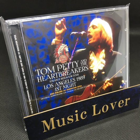 TOM PETTY & THE HEARTBREAKERS / LOS ANGELES 1989 1ST NIGHT MIKE MILLARD 1ST GENERATION TAPES (2CDR)