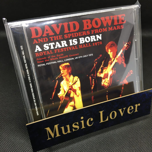 DAVID BOWIE Y LAS ARAÑAS DE MARTE / HA NACIDO UNA ESTRELLA ROYAL FESTIVAL HALL 1972 (1 CD)