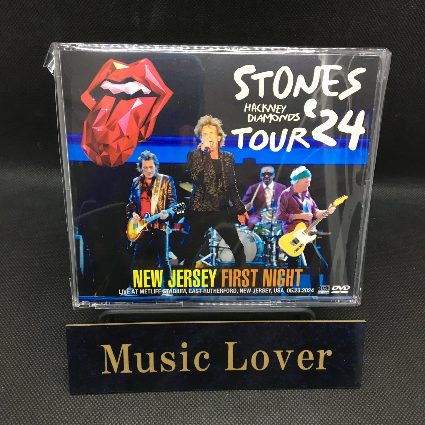 THE ROLLING STONES / NEW JERSEY FIRST NIGHT HACKNEY DIAMONDS TOUR 2024 (2CDR+1CDR)