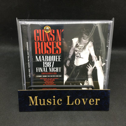 GUNS N' ROSES / MARQUEE 1987 FINAL NIGHT SOUNDBOARD (1CD)