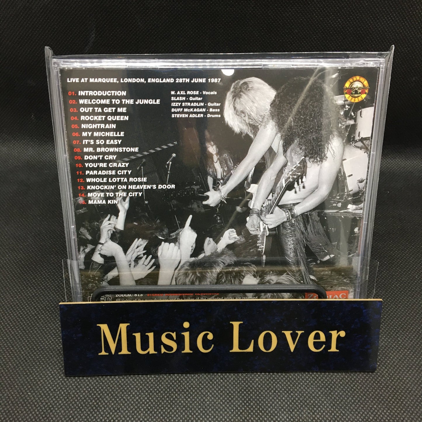 GUNS N' ROSES / MARQUEE 1987 FINAL NIGHT SOUNDBOARD (1CD)