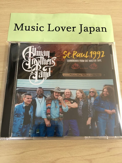 THE ALLMAN BROTHERS BAND / ST.PAUL 1992 SOUNDBOARD (2CDR)