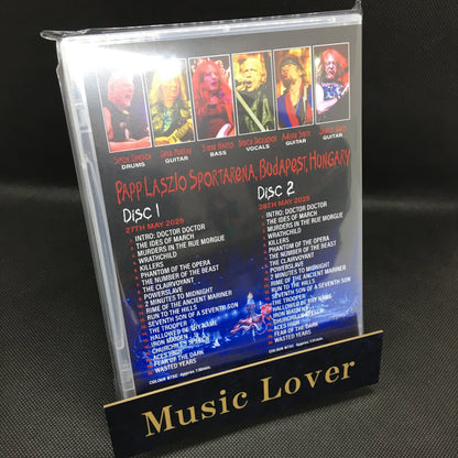 IRON MAIDEN / COMPLETE BUDAPEST 2025 (2DVDR)