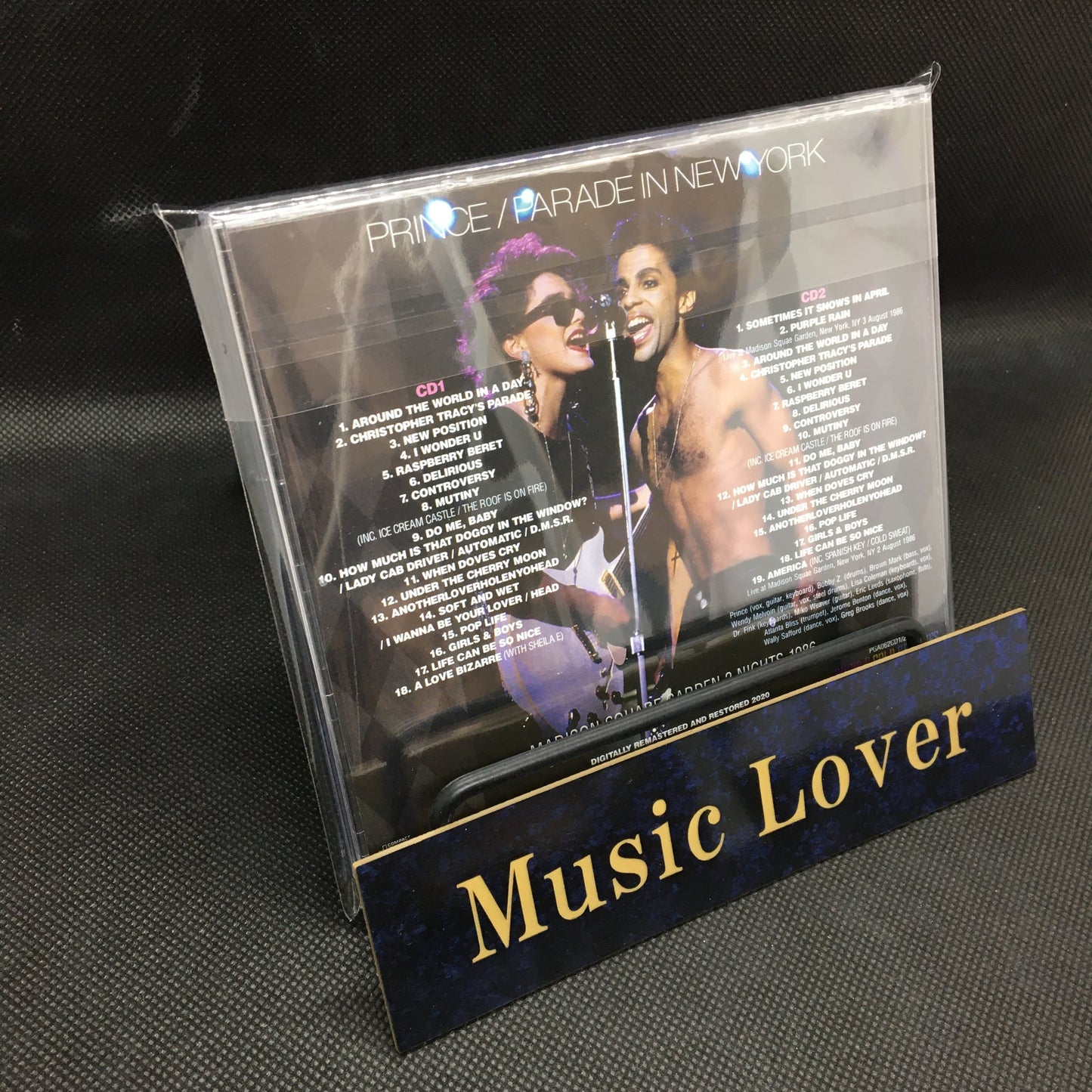 Prince / Parade In New York Madison Square Garden 2 Nights 1986 (2CD) Soundboard
