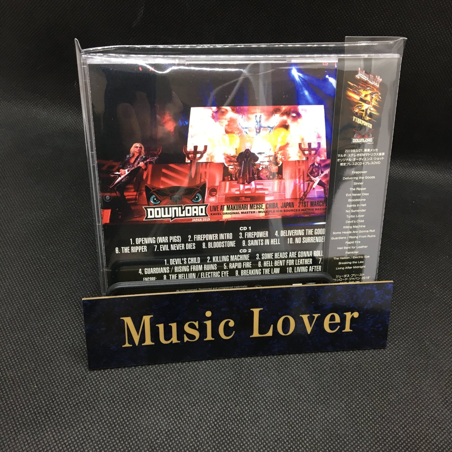 JUDAS PRIEST / DOWNLOAD JAPAN 2019 Definitive Edition (2CD＋1DVD)