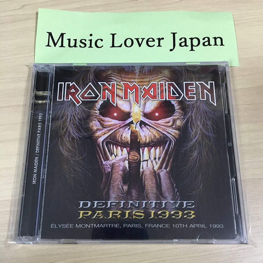 IRON MAIDEN / DEFINITIVE PARIS 1993 (2CD)