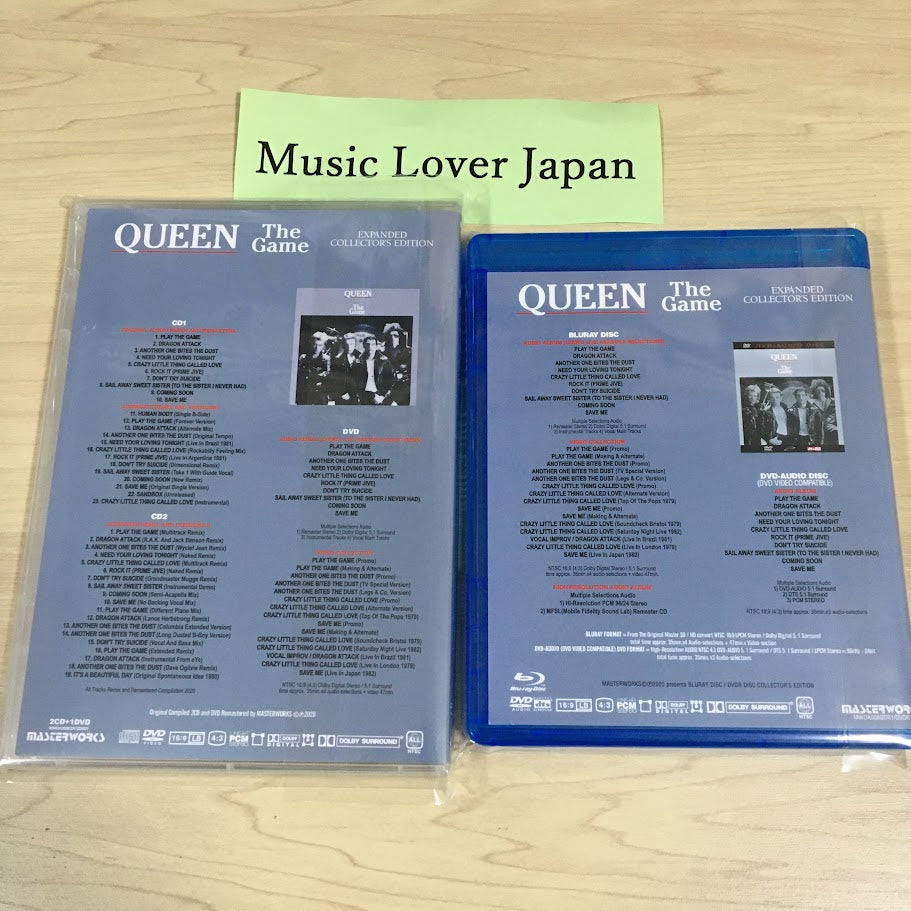 queen cd まとめ QUEEN / THE GAME EXPANDED COLLECTOR'S EDITION SPECIAL LIMITED