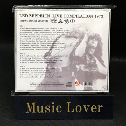 LED ZEPPELIN / LIVE COMPILATION 1973 (3CDR)