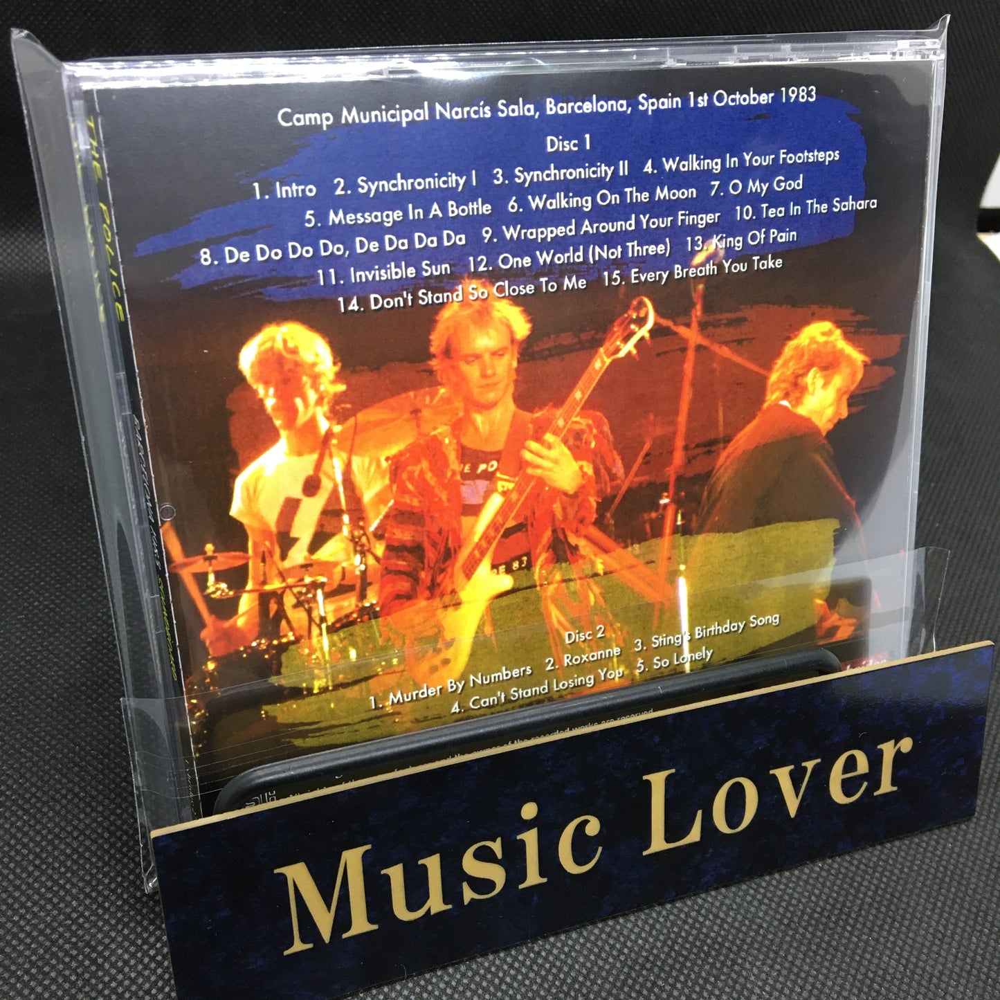 THE POLICE / BARCELONA 1983 SOUNDBOARD (2CDR)