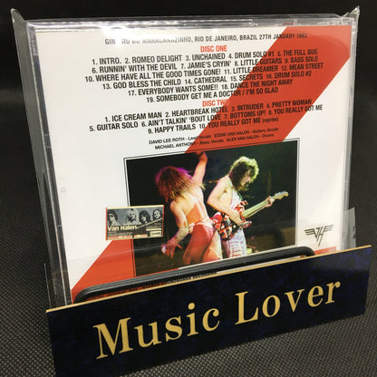 VAN HALEN / RIO DE JANEIRO 1983 2ND NIGHT SOUNDBOARD (2CD)