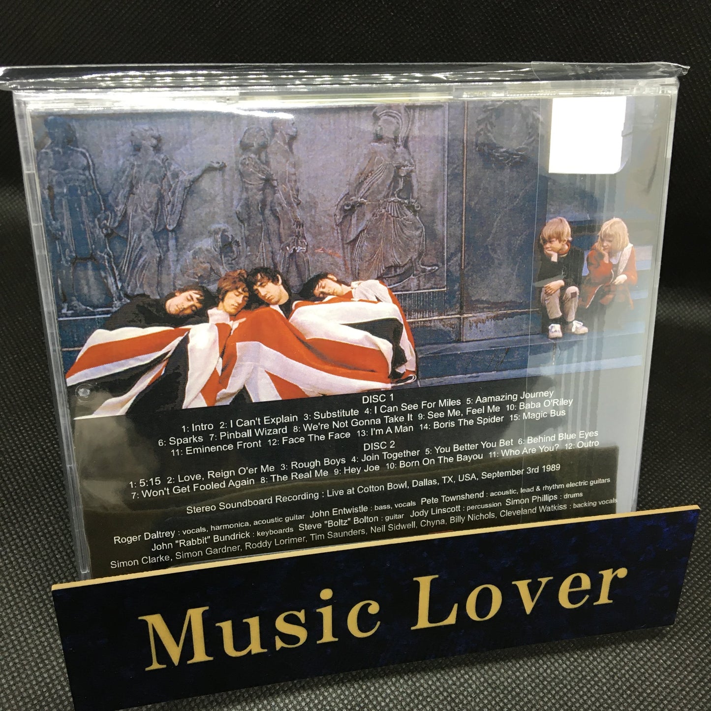 THE WHO / Dallas 1989 CAJA DE SONIDO (2 CDR)