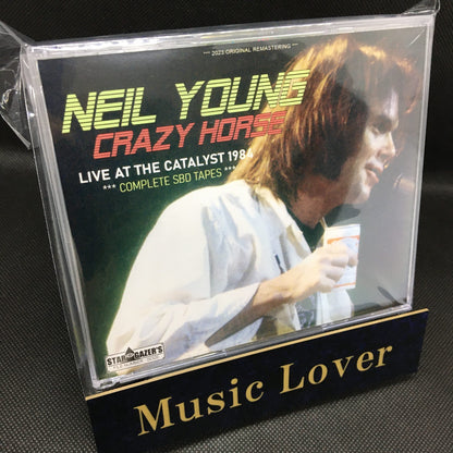 NEIL YOUNG & CRAZY HORSE / LIVE AT THE CATALYST 1984 COMPLETE SOUNDBOARD TAPES (4CDR)