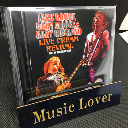 JACK BRUCE, GARY MOORE & GARY HUSBAND / LIVE CREAM REVIVAL (2CDR)