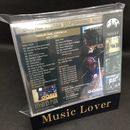 OASIS / 2002 FINSBURY PARK (5 CD)