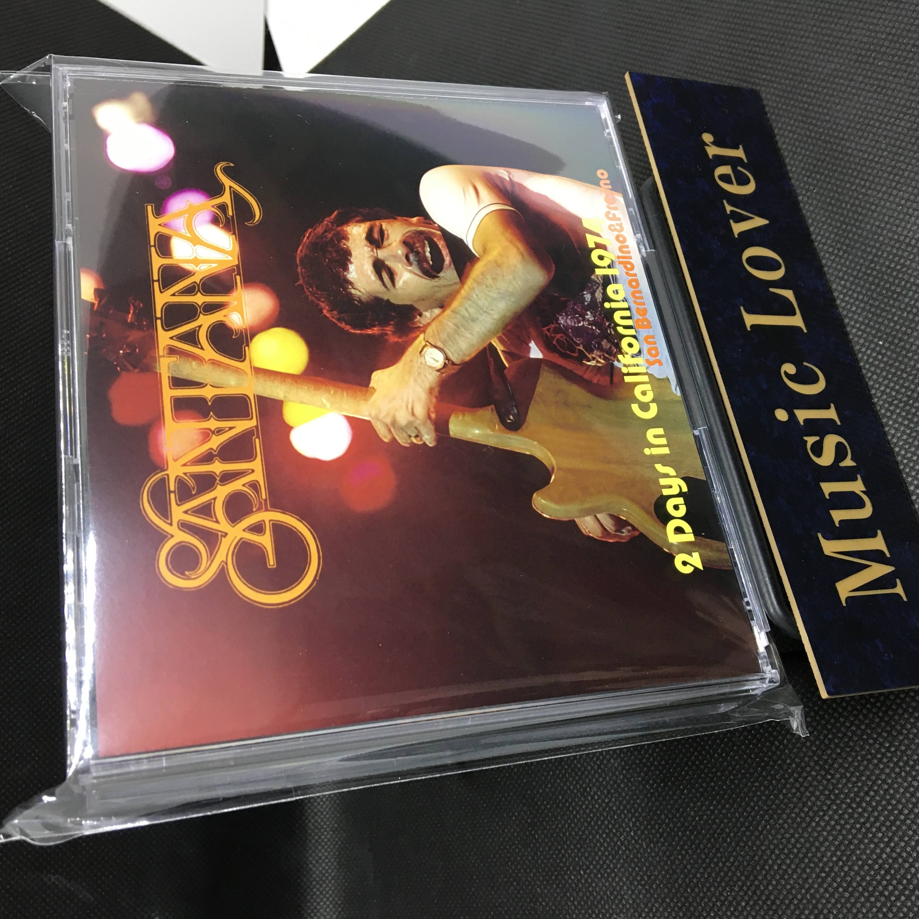 SANTANA / 2 DAYS IN CALIFORNIAO 1974 SOUNDBOARD (3CDR) – WORLD