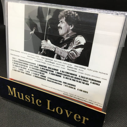 SANTANA / LATE SHOW AL TEMPIO MASSONICO DI DETROIT 1979 (2CDR)