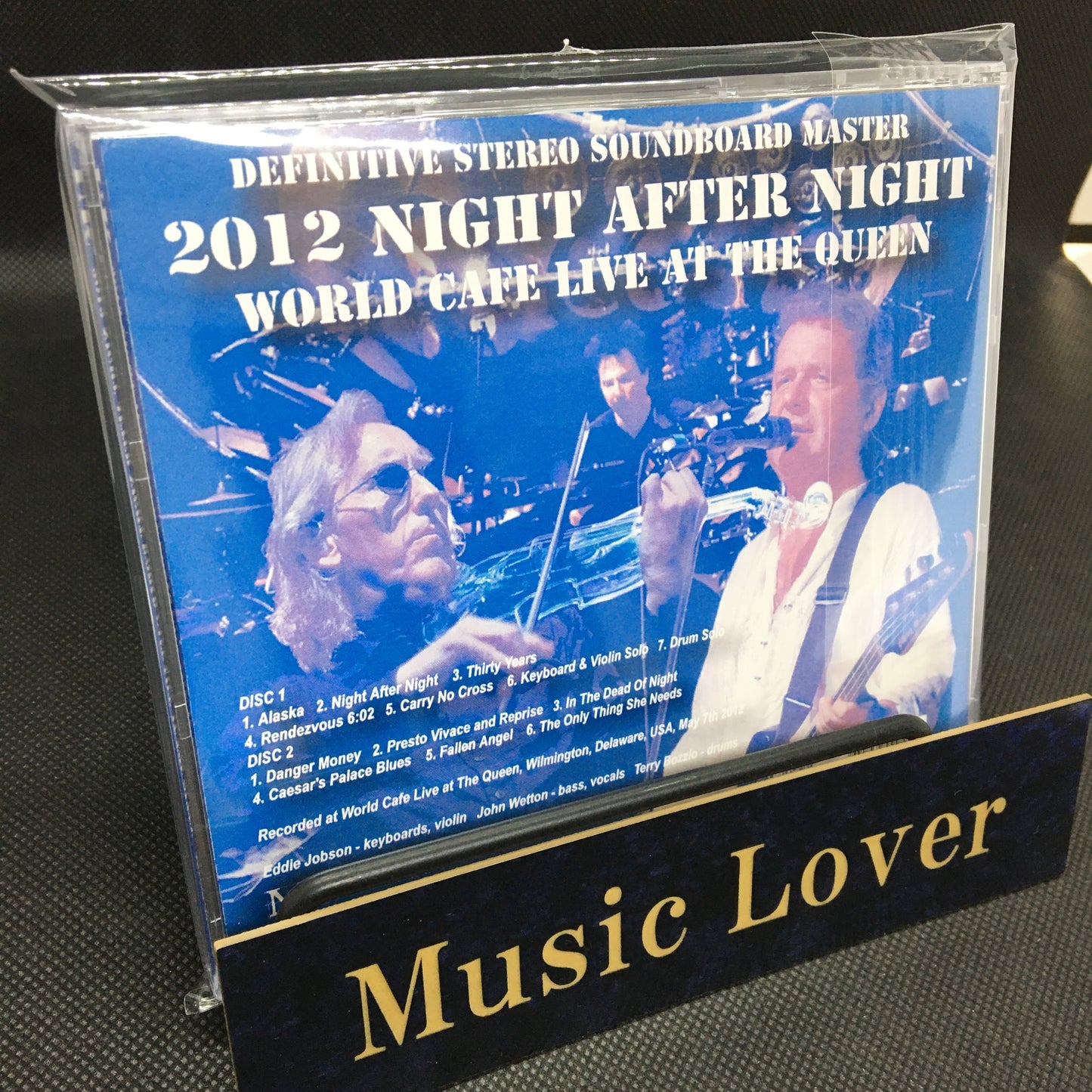 UK / Night After Night 2012 STEREO SOUNDBOARD (2CDR)