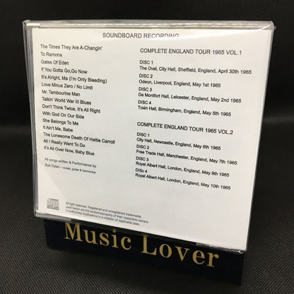 BOB DYLAN / COMPLETE ENGLAND TOUR 1965 Soundboard (8CDR)