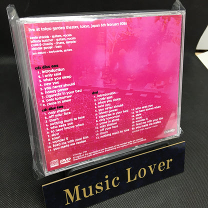 MY BLOODY VALENTINE / TOKYO GARDEN THEATER 1ST NIGHT THE KING OF SHOEGAZE APPEARS IN THE CAPITAL (2CDR+1DVDR)